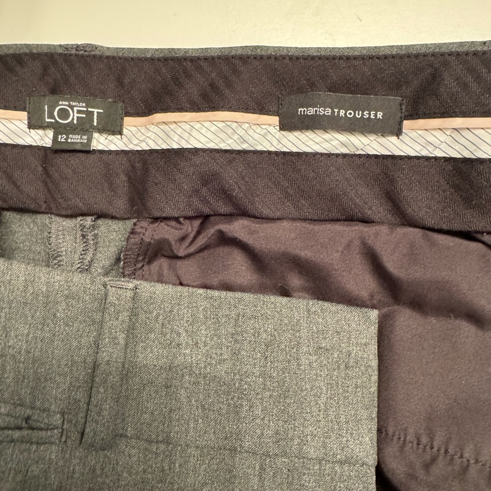 Ann Taylor Loft Marisa Trouser size 12